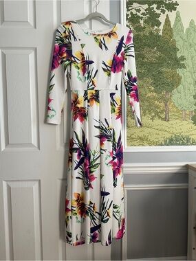 floryday maxi dresses Floryday White Maxi Dress Beaded S